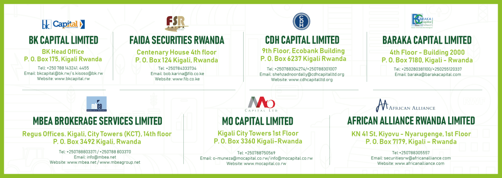 Licensed brokers for the BRD Sustainability-Linked Bond